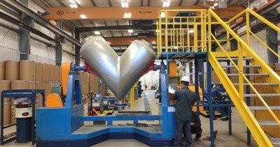 V Blender tørr pulvermikser